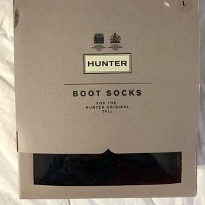NEW in box. Hunter boot socks